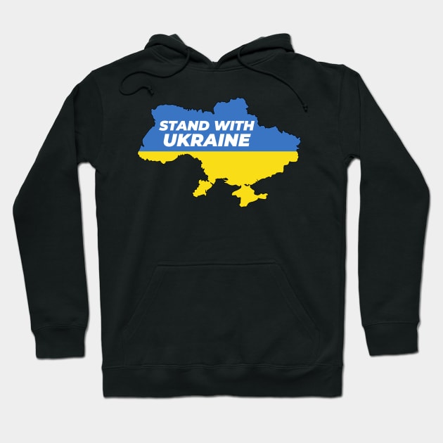 Stand with ukraine Hoodie by YourRequests